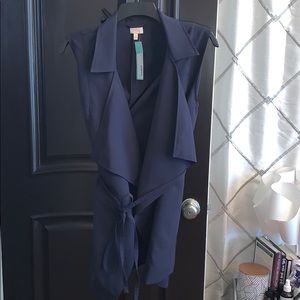 Stitch fix navy vest. NWT